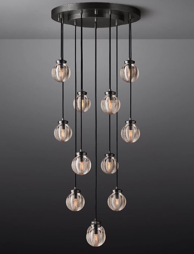 Pearl Drops Small Chandelier