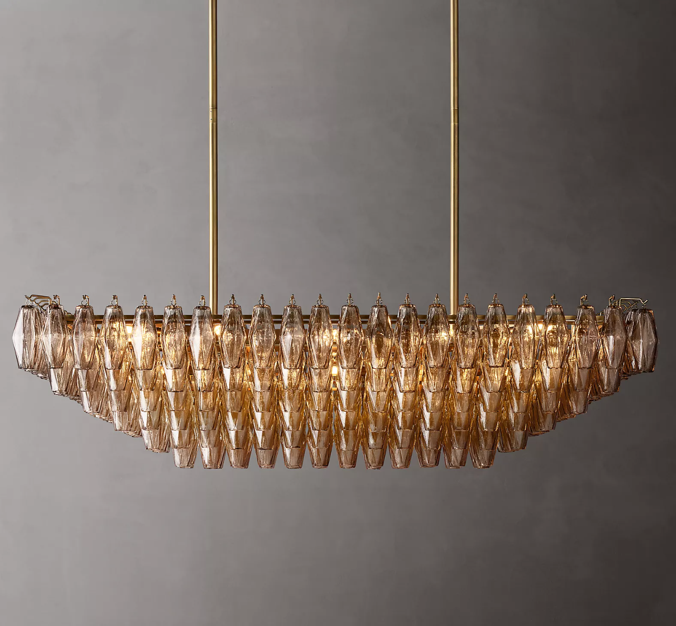 Royal Flat Chandelier